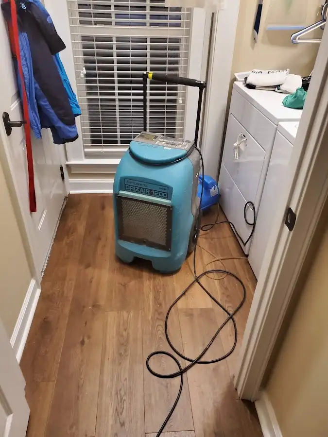 Commercial dehumidifier deployed for Flood Damage Cleanup in Pine Hills