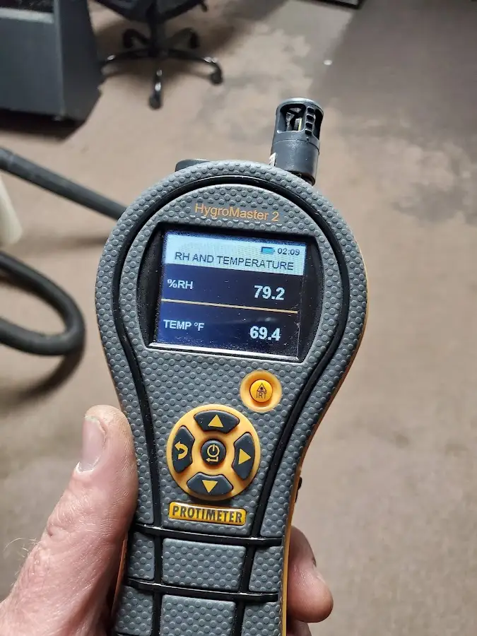 Moisture meter humidity assessment for Fire & Smoke Damage Restoration in Pine Hills